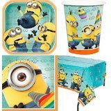 1 X Despicable Me 2 Party Supplies Pack Including Plates, Cups, Napkins and Tablecover - 16 Guests