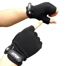 Load image into Gallery viewer, 2017 Men Cycling Gloves Half Finger Bicycle Gloves Non-slip Anti-skid Soft Breathable Cycling Mittens Fitness Sports #EW
